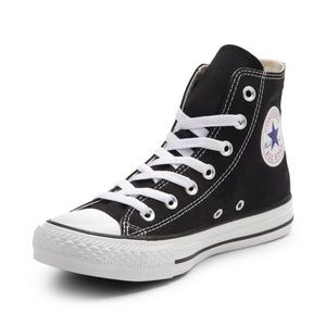 WORN ONCE Black HighTop Converse M10 W12